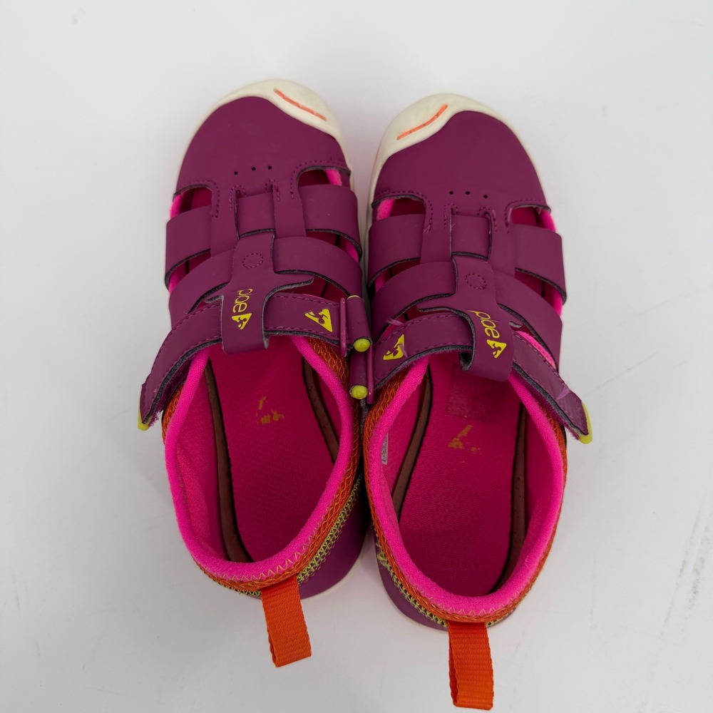 Plae Sam 2.0 Purple‎ Sandals Shoes Size 1.5 Girls - Picture 5 of 8